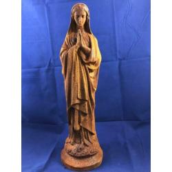 Madonna, Maria, gietijzeren beeld.