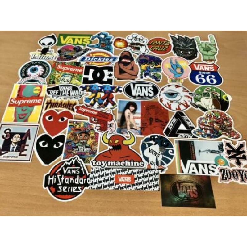 39 stickers skate Blind|Palace|Vans|Supreme|Dickies|Spitfire