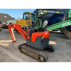 Kubota Mini graver U 10 Graafmachine (bj 2007)