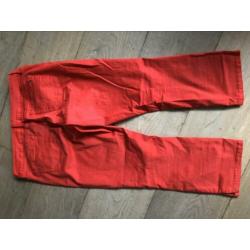 Tommy Hilfiger 7/8 rode jeans mt 38/40 nieuwstaat