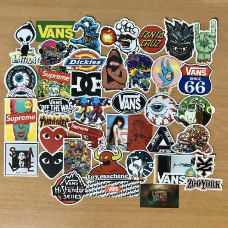 39 stickers skate Blind|Palace|Vans|Supreme|Dickies|Spitfire