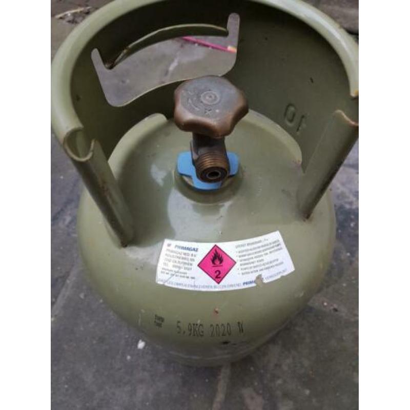 Primagaz gasfles 5.9kg leeg