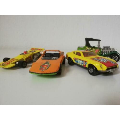 Set van 4 vintage matchbox- speedkings