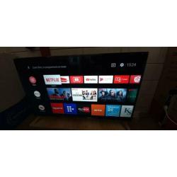 TCL 55inch 4K Ultra HD Android DHR 140cm A+++ (NIEUW) Garant