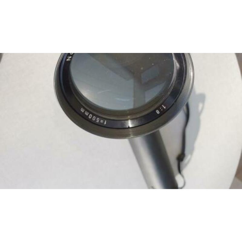 Eyemik 500mm telelens, schroefdraad aansluiting