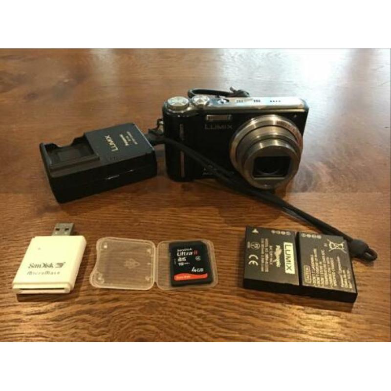 Panasonic DCM-TZ7 met 3x batterij