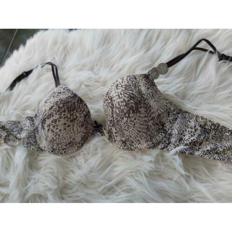 BH met slangenprint maat 75A