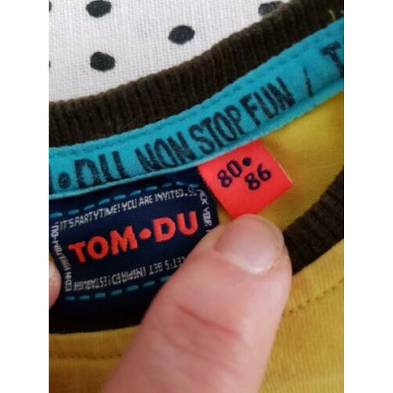 Setje Tom Du, maat 80/86
