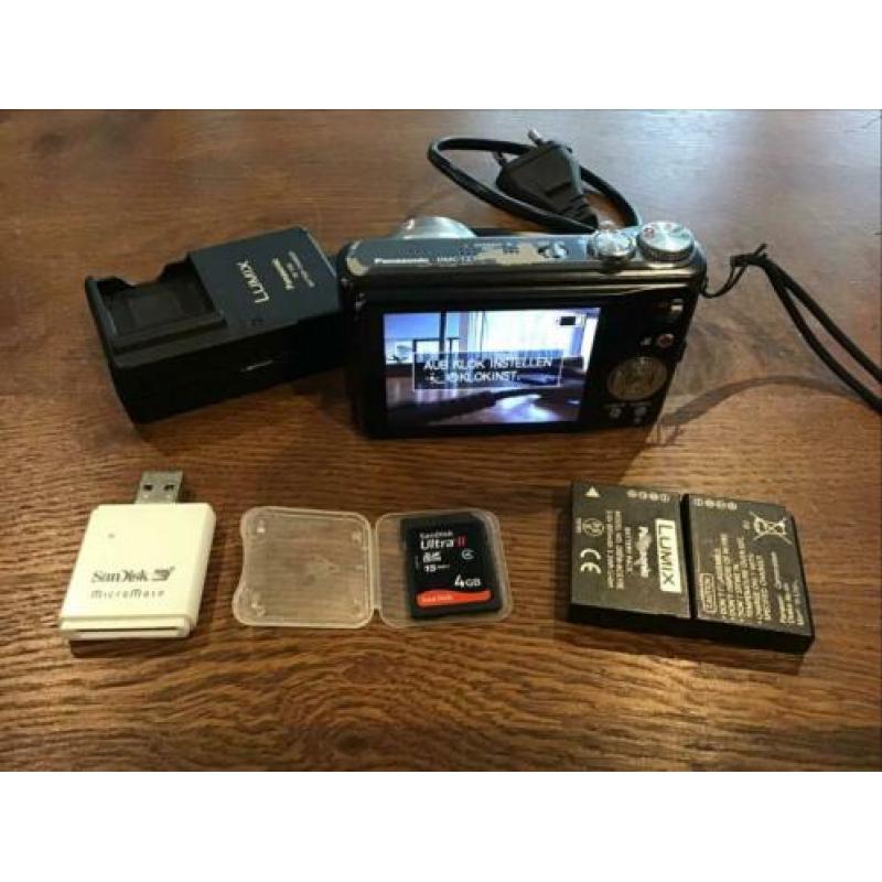 Panasonic DCM-TZ7 met 3x batterij