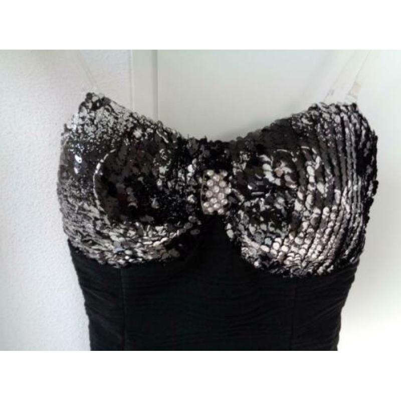 Feestjurk Galajurk Glitterjurk Jurk S 170-176 NIEUW