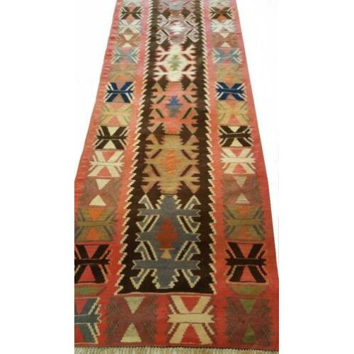 Handgeweven Loper kelim 330x101/kleed/Kilim/Perzisch tapijt