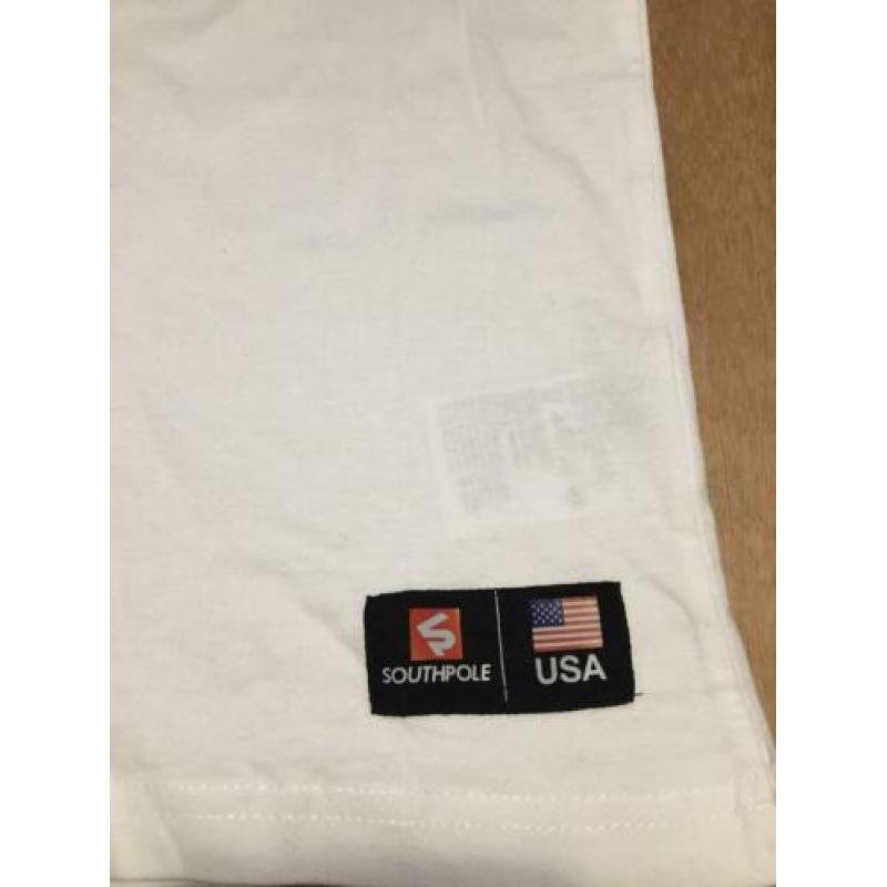 NASA USA t-shirt. Maat medium, white model. Southpole.