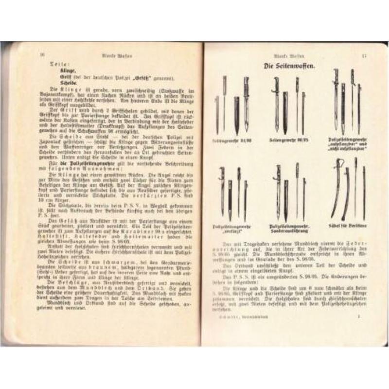 Zeldzaam Duits wapen instructieboek (1940)