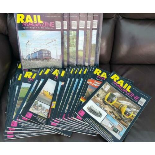 RAIL magazine - 28 stuks - diverse jaargangen