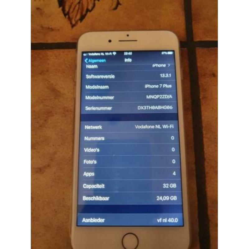 iPhone 7 plus te koop