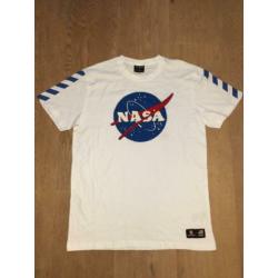 NASA USA t-shirt. Maat medium, white model. Southpole.