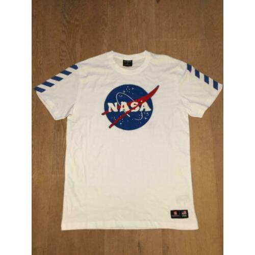 NASA USA t-shirt. Maat medium, white model. Southpole.