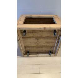 Steigerhouten salontafel 60x60