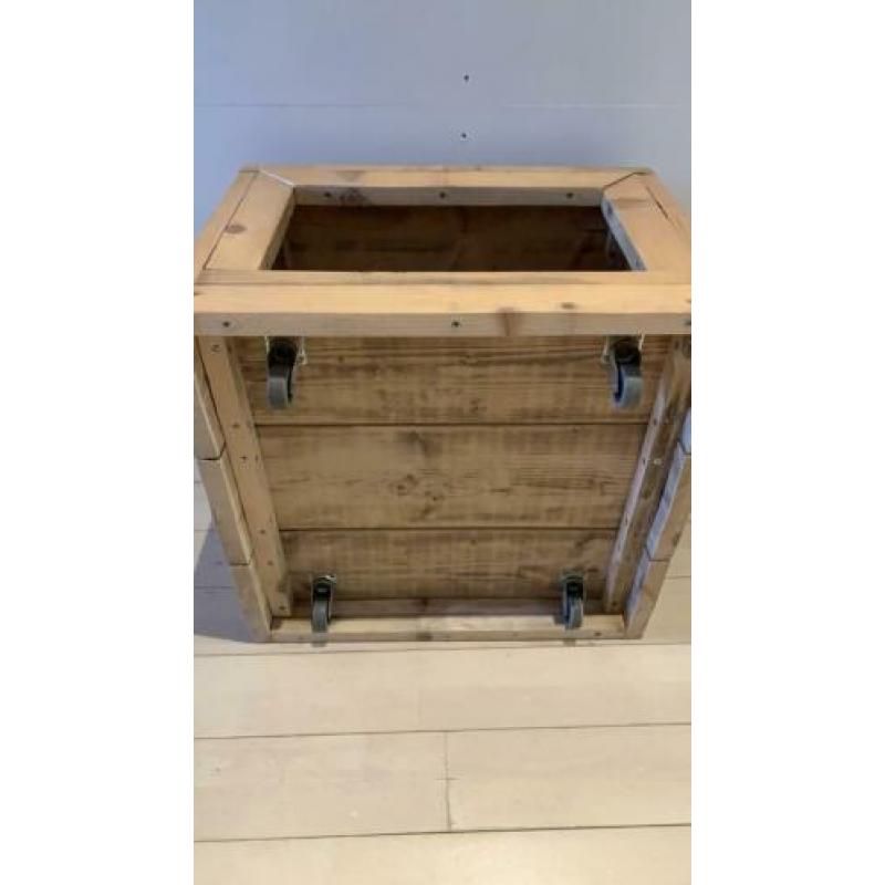 Steigerhouten salontafel 60x60