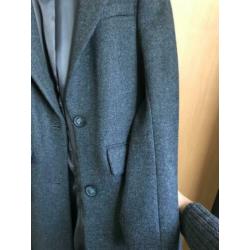 Mt 34 H&M jas grijs wol premium (36)