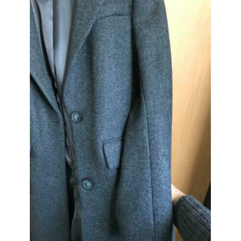 Mt 34 H&M jas grijs wol premium (36)