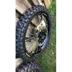 Yamaha Yzf 250/450 Haan Wielen Compleet Nieuw