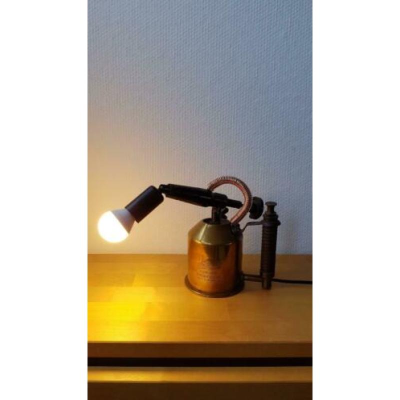 Antieke Benzinebrander Lamp 5