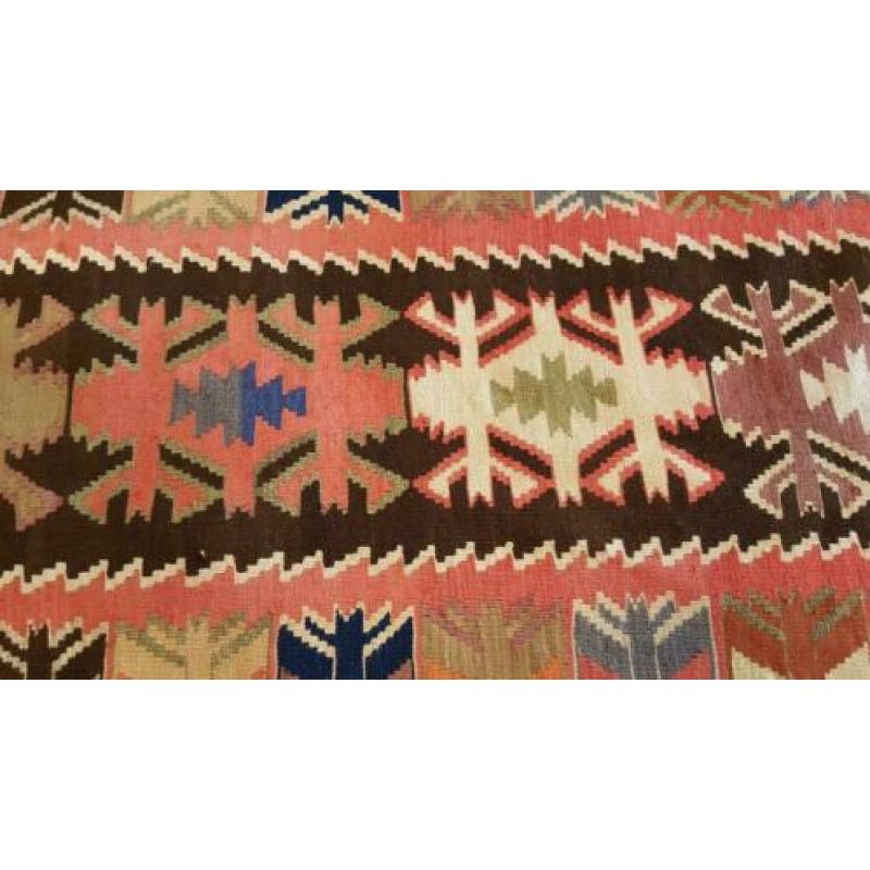 Handgeweven Loper kelim 330x101/kleed/Kilim/Perzisch tapijt