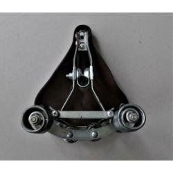 Lepper Primus Zadel Bruin Leer Oldtimer ( Groot Model )