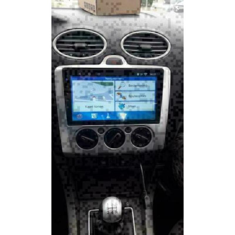 Ford Focus navigatie android 7.1 dab+ carkit 9inch wifi usb