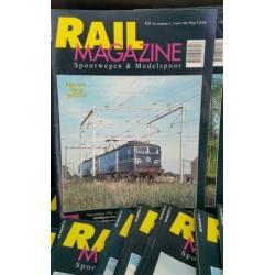 RAIL magazine - 28 stuks - diverse jaargangen