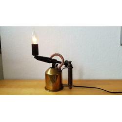 Antieke Benzinebrander Lamp 5