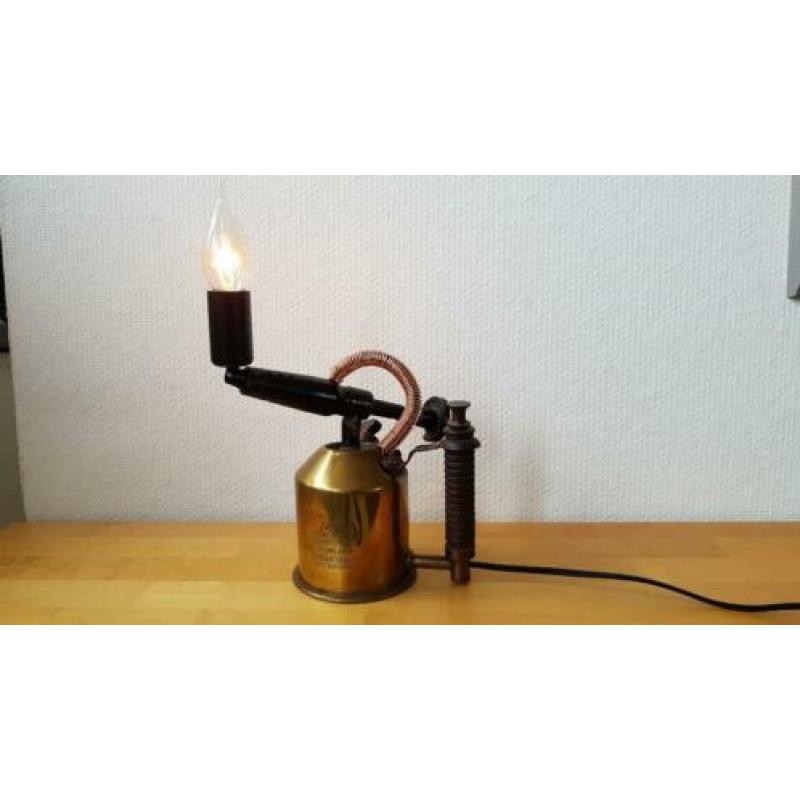 Antieke Benzinebrander Lamp 5