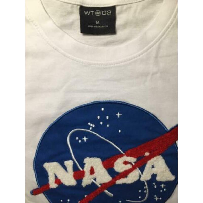 NASA USA t-shirt. Maat medium, white model. Southpole.