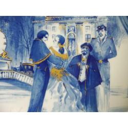 wandbord, Die Fledermaus, 2007