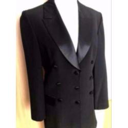 Markwald jasje/colbert met bijp.rok maat 38