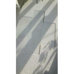 Nieuwe tegels 40 m2 Herberia Wit Beige