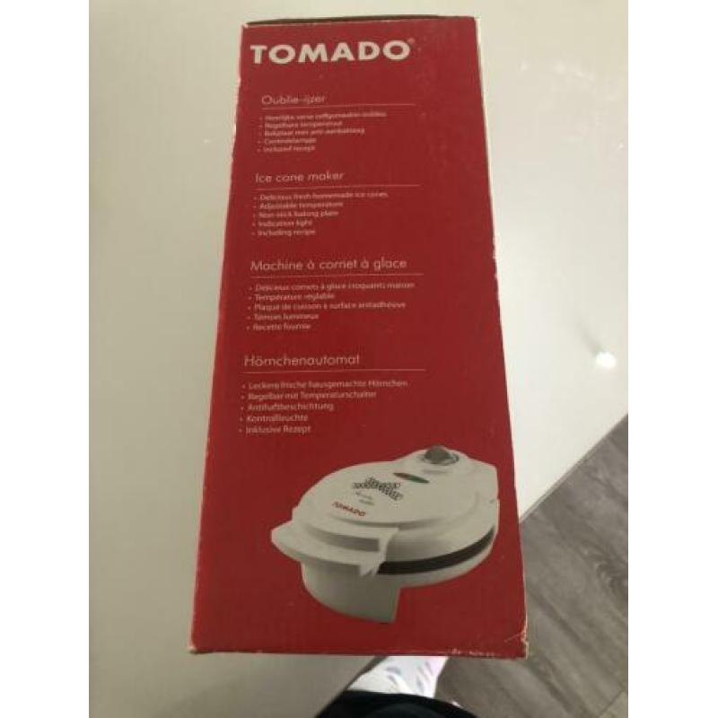 Tomado ice cone maker wafel ijzer