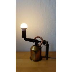 Antieke Benzinebrander Lamp 5