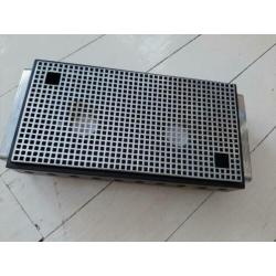 Vintage rechaud warmhoudplaatje Brabantia zwart