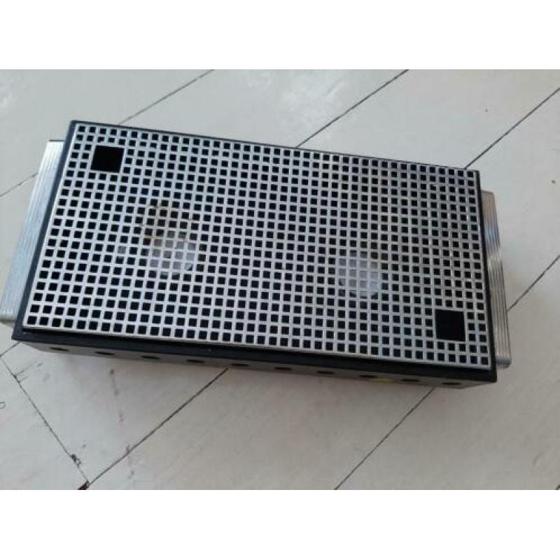 Vintage rechaud warmhoudplaatje Brabantia zwart