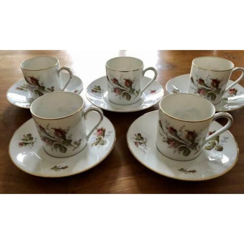5 mooie Rosenthal classic koffie kop en schotels zgan