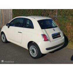 Fiat 500 - 1.2 Lounge 10X OP VOORRAAD Panoramadak Airco 1e E