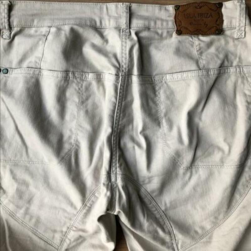 Ibiza broek Zandkleur. Mt L. Nieuw!