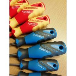 Gedore schroevendraaiers VDE PH + normaal PH