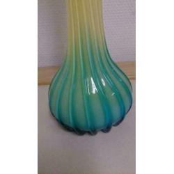 Opaline glas - Aronskelk - Italië - retro - geblazen glas