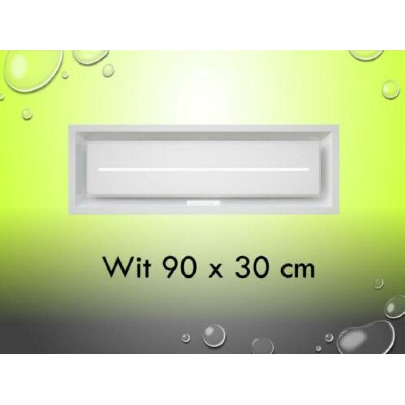 90x60cm - 90x30cm plafond kook eiland afzuigkap