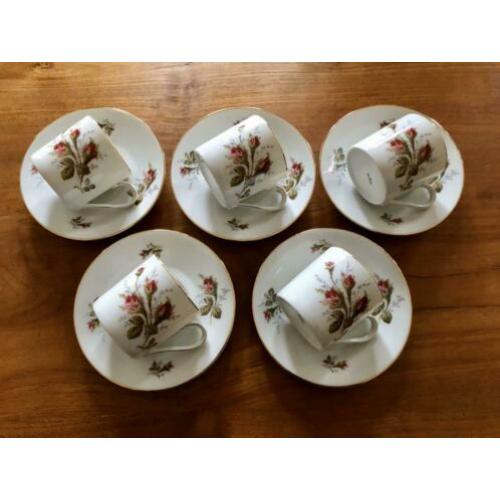 5 mooie Rosenthal classic koffie kop en schotels zgan