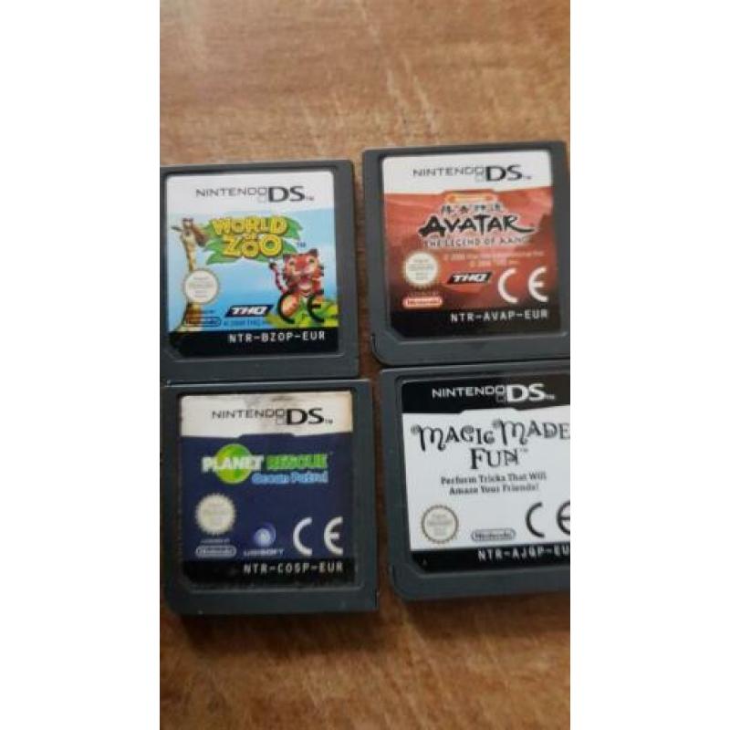 Nintendo spellen en tas