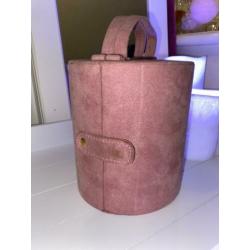 Mooie roze sieradenbox